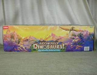 1980s Playskool Definitely Dinosaurs Apatosaurus with Box & Kronar 
