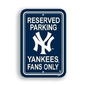  Parking Sign   MLB Baseball   New York Yankees Yankees 