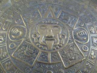   of Pearl inlay Mayan Plaque Mexican Sun 2012 apocalypse NR  