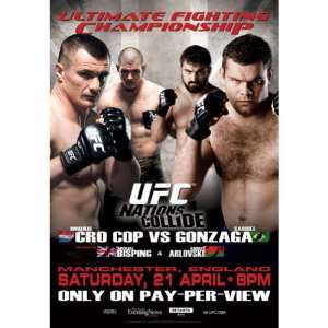 UFC 70 Autographed Poster