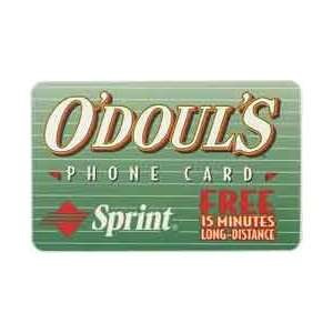   15m ODouls (Mart Beverage Beer) By Anheuser Busch (Paper Card) USED