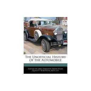   History of the Automobile (9781241714062) Jane Sandifer Books