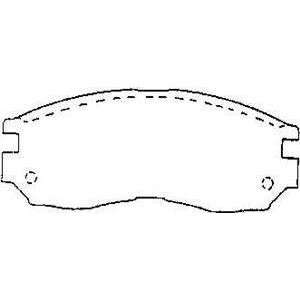  BENDIX GLOBAL Global Semi Metallic MRD484 Automotive