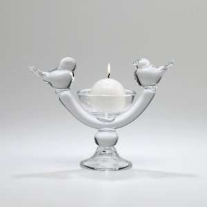    Cyan Design 02924 Clear 8.25 Uccelli Candleholder