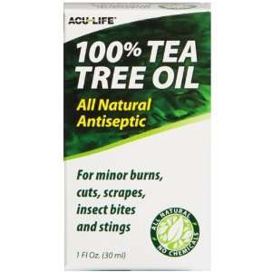  Tea Tree Spirit Natural Antiseptic, 1 oz. Health 