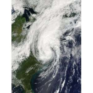  Tropical Storm Hanna over the East Coast Premium Poster 