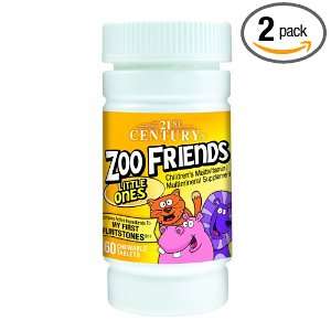  21st Century Zoo Friends Little Ones Chew, 60 Count (Pack 