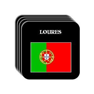  Portugal   LOURES Set of 4 Mini Mousepad Coasters 