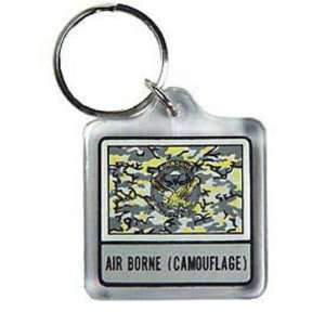  U.S. Army Airborne Camouflage Keychain Automotive