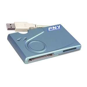  PNY Dual Slot USB Flash Card Reader (FPTDUS) Electronics