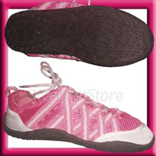 Ladies Water Shoes Dark Pink Aqua Socks by RiverToyz  