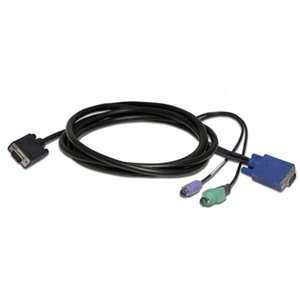  New   Avocent LCD Console KVM Cable   Q90004 Electronics