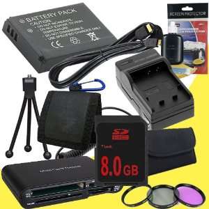  + 8GB SDHC Memory Card + Mini HDMI + 3 Piece Filter Kit + Memory 