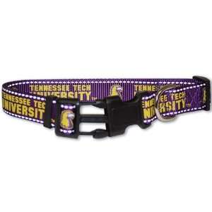  NCAA Tennessee Tech Golden Eagles Purple Large Dog Collar 