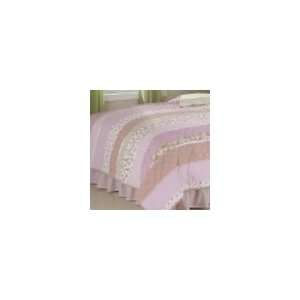  Molly Stripe Twin Quilt with Pillow Sham Health 
