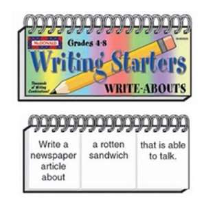  Write Abouts Writing Starters