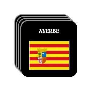  Aragon   AYERBE Set of 4 Mini Mousepad Coasters 