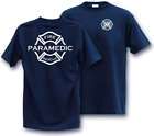 PARAMEDIC FIREFIGHTERS MEDIUM T Shirt Fire Fighter ems