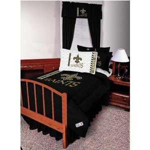  New Orleans Saints Twin Size Bedskirt