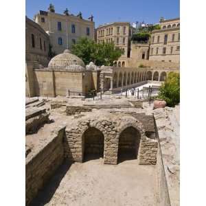 Excavations Near the Maiden Tower, Baku, Azerbaijan, Central Asia 