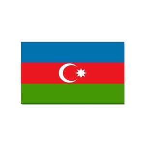  Azerbaijan Flag Sticker 