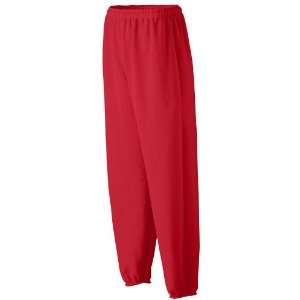  Augusta Heavyweight Youth Sweatpant RED YM Sports 