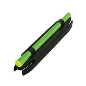   Ultra Narrow Magnetic Fiber Optic Shotgun Sight with Green Light Pipe