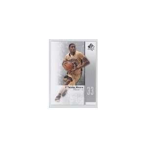    2011 12 SP Authentic #47   ETwaun Moore Sports Collectibles