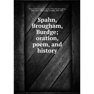   Jacob, ; Brougham, John, ; Burdge, Franklin, Theta Delta Chi. Spahn
