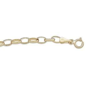  14K Gold Rolo Bracelet 