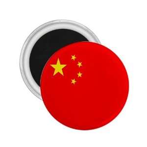 China Flag Souvenir Magnet 2.25 