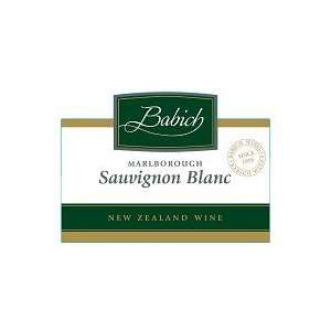  Babich Sauvignon Blanc Marlborough 2010 750ML Grocery 