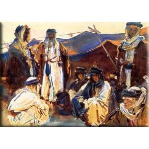   Camp 30x21 Streched Canvas Art by Sargent, John Singer