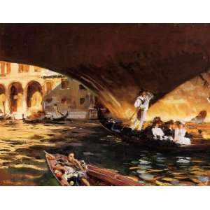   Card Sargent John Singer The Rialto (Grand Canal)