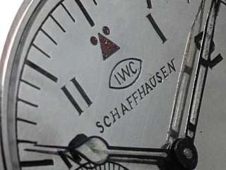   IWC INTERNATIONAL WATCH Co SCHAFFHAUSEN Vintage MILITARY STYLE Watch