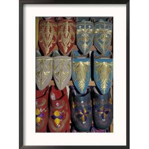  Traditionally Embroidered Babouches, Morocco Collections 