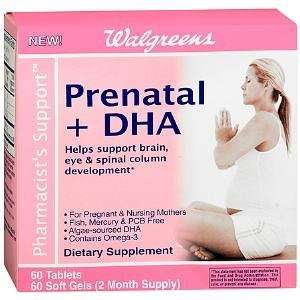   Pharmacists Support Prenatal+DHA, 120 ea 