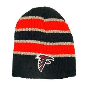 Atlanta Falcons Big Stripe Knit Beanie   Officially Licensed NFL 