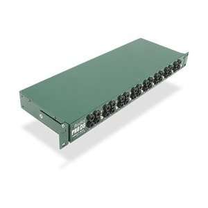  ProD8 Eight Channel Rackmount DI Unit Musical Instruments