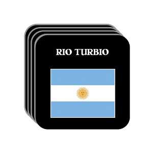  Argentina   RIO TURBIO Set of 4 Mini Mousepad Coasters 