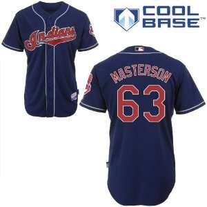 Justin Masterson Cleveland Indians Authentic Road Alternate Cool Base 