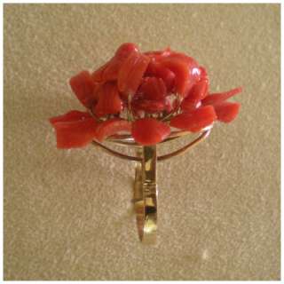 product sheet article ring product code rie001 material red coral 
