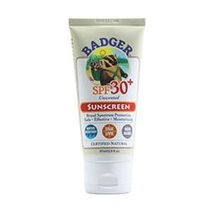  SPF 30+ Unscented Sunscreenby Badger Beauty