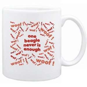  New  One Beagle Never Is Enough   Mug Dog