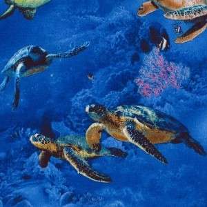 CHILDREN OF THE SEA SEA TURTLES~ Cotton Quilt Fabric  