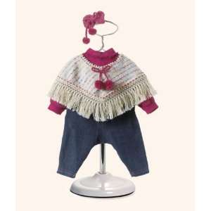  Knitted Poncho/Jeans 2009 Adora doll outfit Toys & Games
