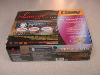 Lanzar Vibe  CD Player Reciever 4x60W VBD2200  
