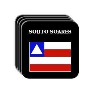  Bahia   SOUTO SOARES Set of 4 Mini Mousepad Coasters 