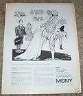 1962 Printer Jord Jordan Jr MONY Insurance Photo Ad  