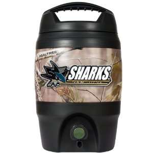   SHARKS Open Field 1 Gallon Tailgate Jug/RealTree AP Camo Sports